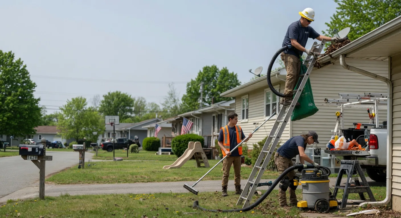 Gutter Installation in Veedersburg, IN near me